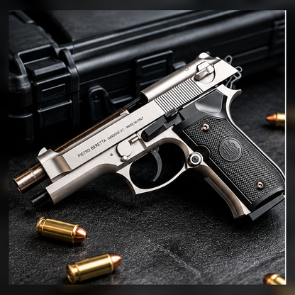 Soft Metal Gun Toy