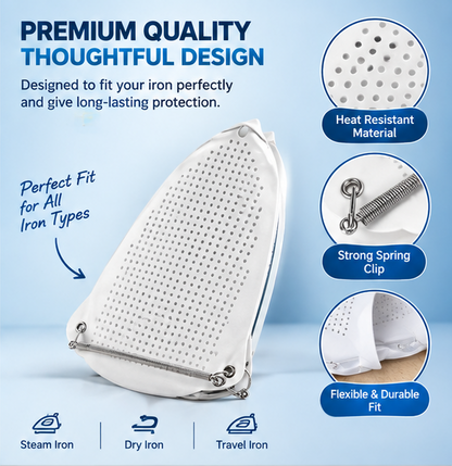 Steam Iron Teflon Shoe Cover
