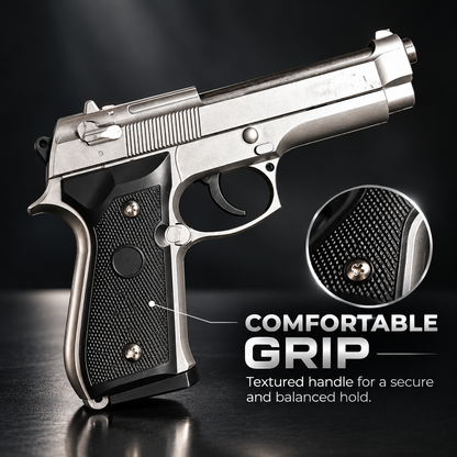 Soft Metal Gun Toy